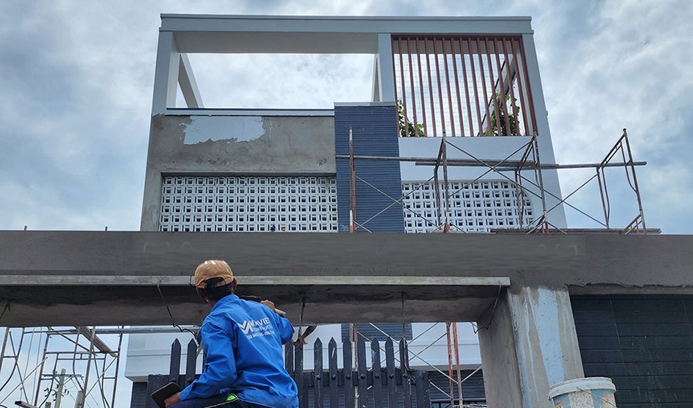 xây nhà phần thô tại quận 6