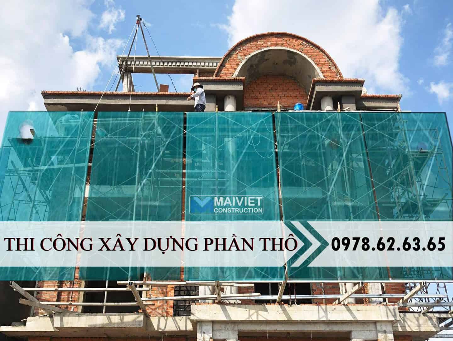 dịch vụ xây nhà phần thô tại quận 7