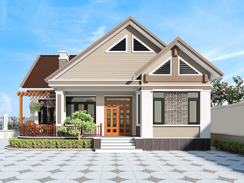 xây trọn gói nhà cấp 4 mai việt