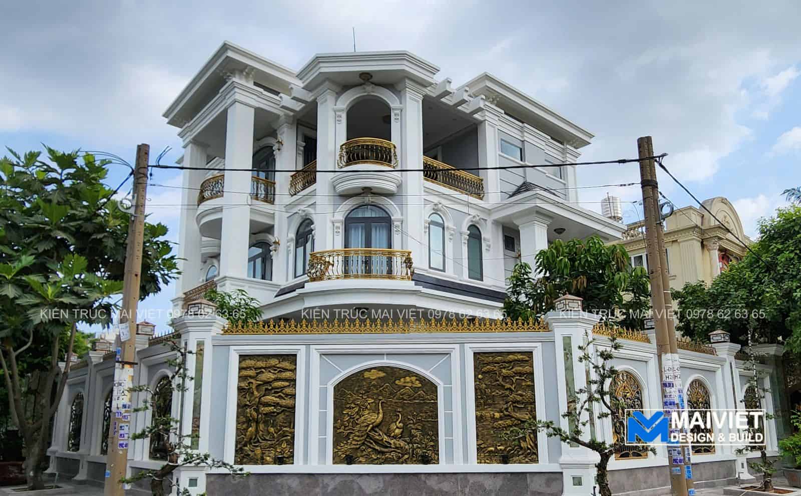 công trình xây nhà trọn gói được hoàn thiện