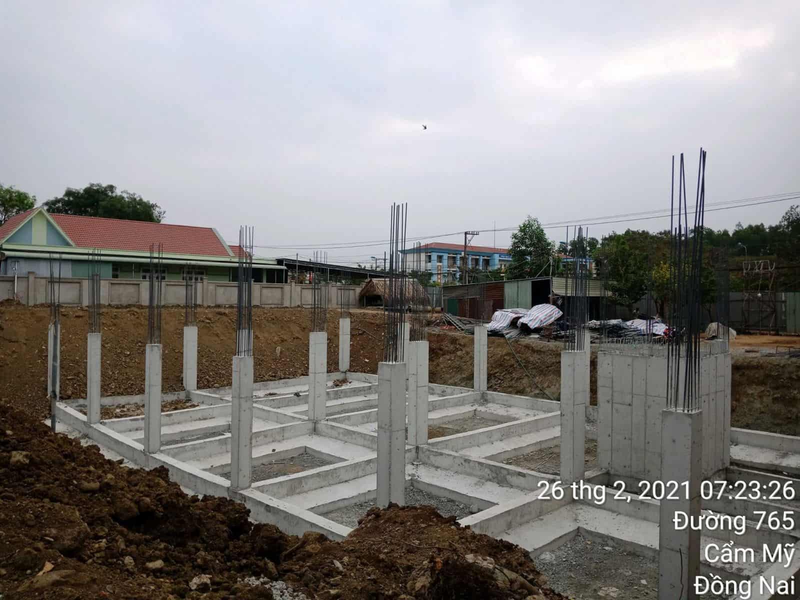 thi công móng cọc