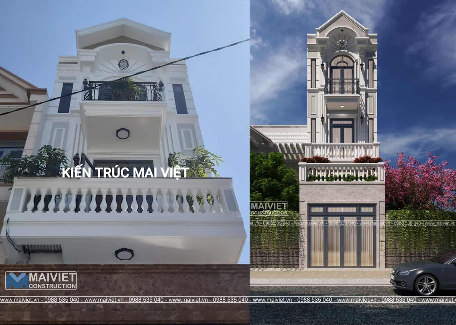 công trình thi công hoạn thiện do Mai Việt thi công